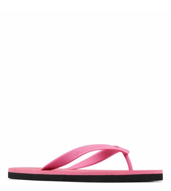 columbia-women'sun-trek-pink-flip-flops