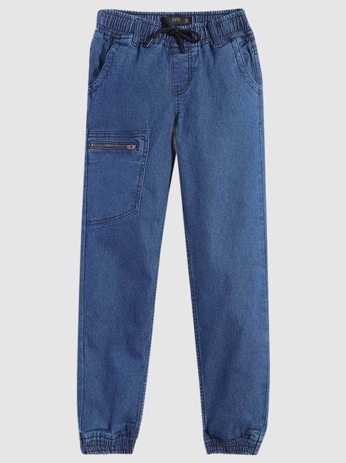ivoc-kids-blue-solid-trousers