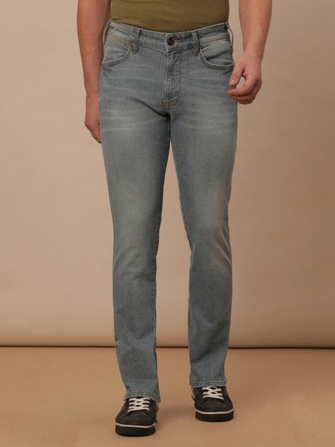 wrangler-light-blue-cotton-regular-fit-jeans