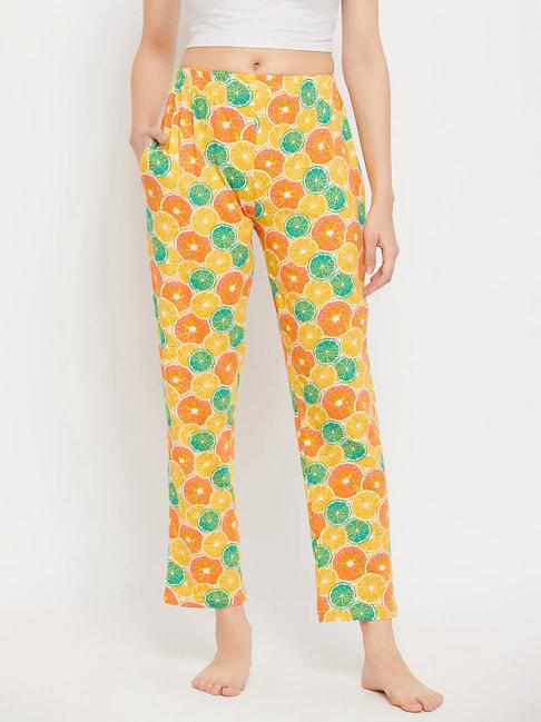 clovia-multicolor-cotton-printed-pyjamas