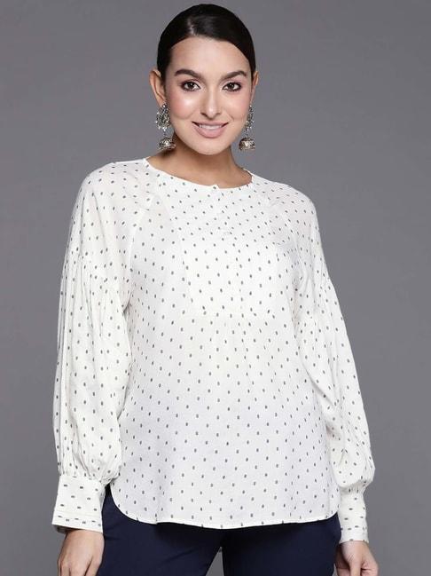 indo-era-white-self-pattern-tunic