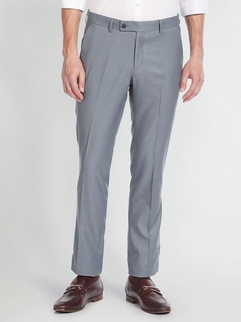 arrow-light-blue-regular-fit-trousers