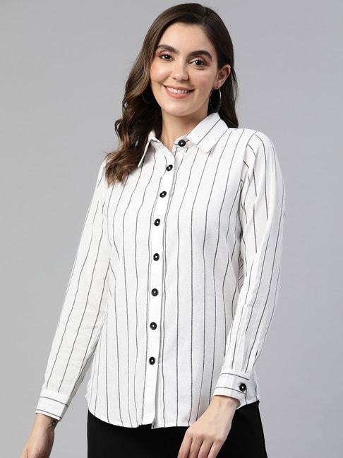 cottinfab-white-cotton-striped-shirt