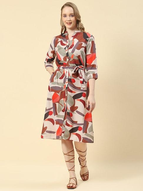monte-carlo-multicolor-printed-shirt-dress