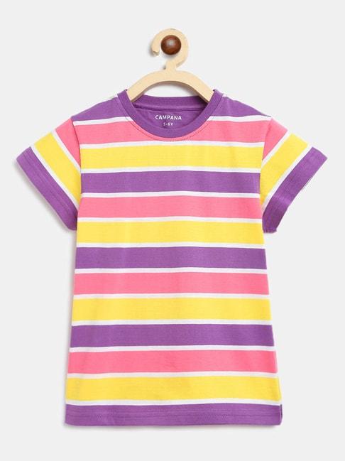 campana-kids-multicolor-striped-top