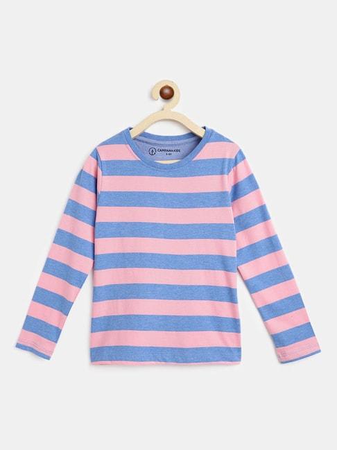 campana-kids-pink-&-blue-striped-full-sleeves-top