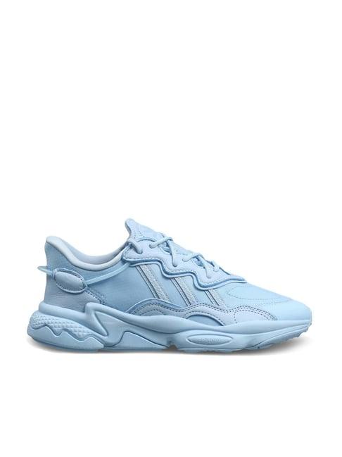 adidas-originals-women's-ozweego-blue-running-shoes