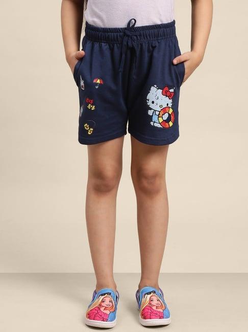 kidsville-blue-printed-hello-kitty-shorts