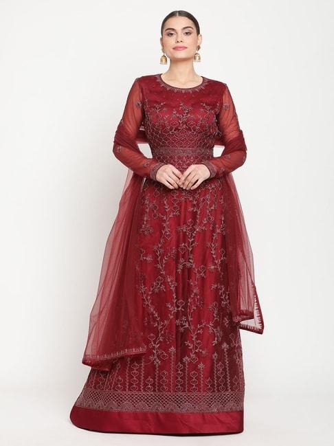 stylee-lifestyle-maroon-embroidered-unstitched-dress-material