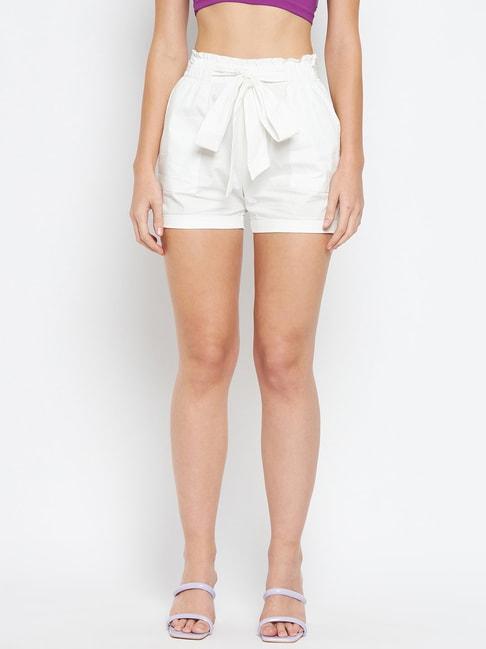 brinns-off-white-cotton-shorts