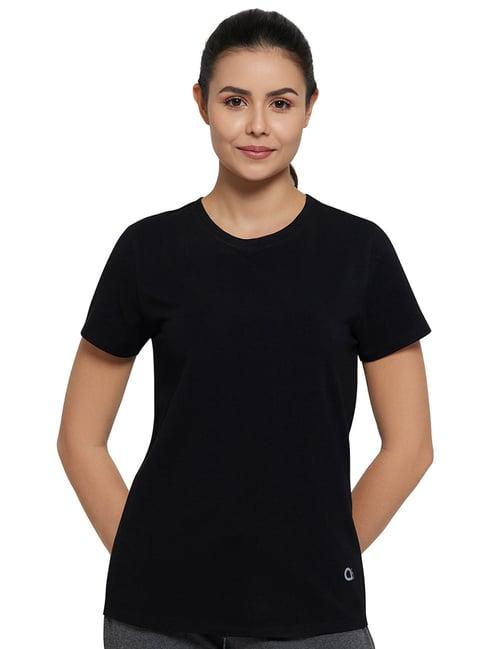 amante-black-cotton-sports-t-shirt