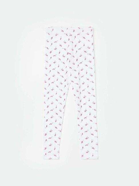 fame-forever-by-lifestyle-kids-white-&-pink-printed-leggings