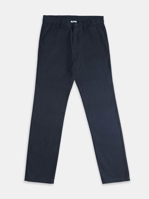 pantaloons-junior-navy-regular-fit-trousers