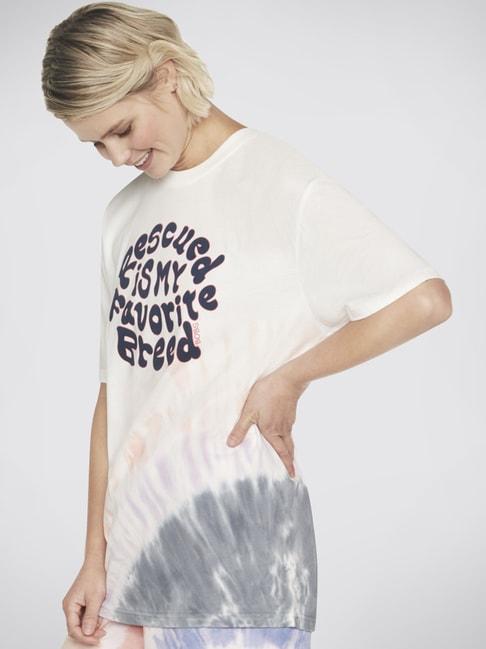 skechers-cream-cotton-graphic-print-t-shirt