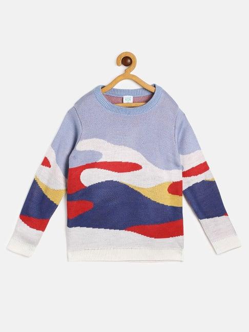 miniklub-kids-blue-printed-full-sleeves-sweater