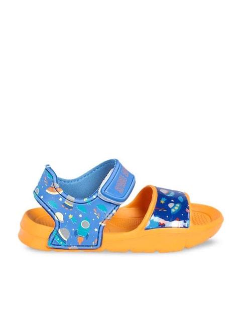 pantaloons-junior-blue-&-orange-floater-sandals