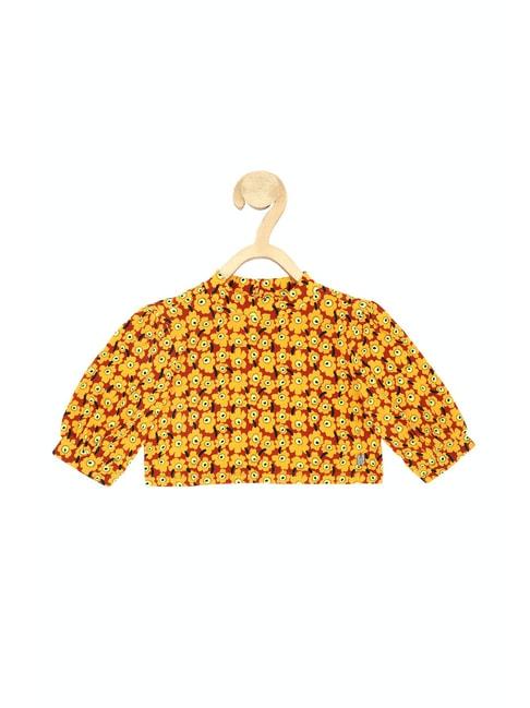 peter-england-kids-yellow-floral-print-full-sleeves-top