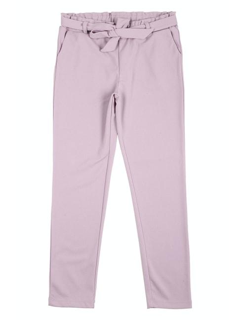 peter-england-kids-light-purple-solid-trousers