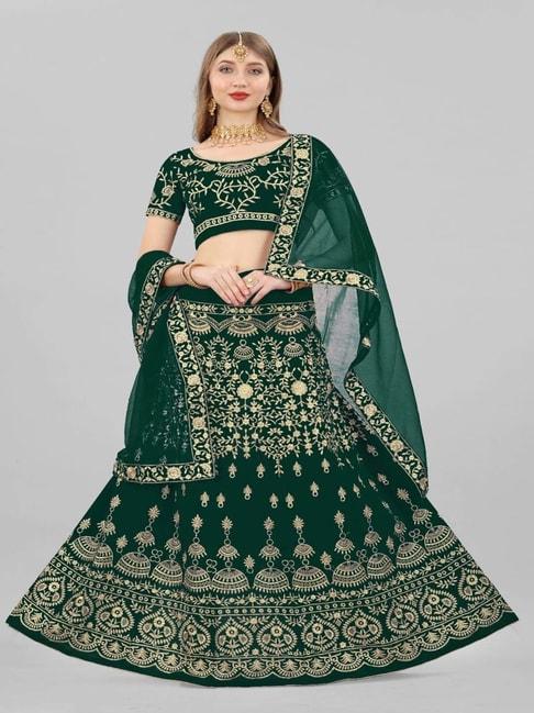 apnisha-green-embroidered-semi-stitched-lehenga-choli-set-with-dupatta