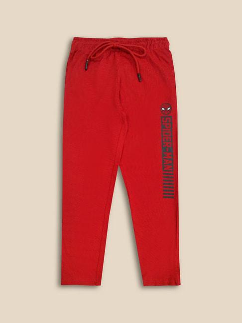 kidsville-kids-bright-red-spiderman-print-pyjamas