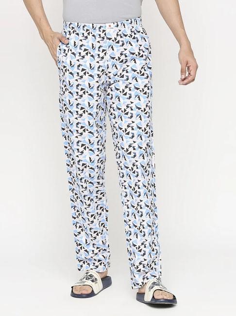 underjeans-by-spykar-multicolor-printed-nightwear-pyjamas