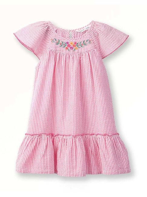 beebay-kids-pink-cotton-embroidered-dress