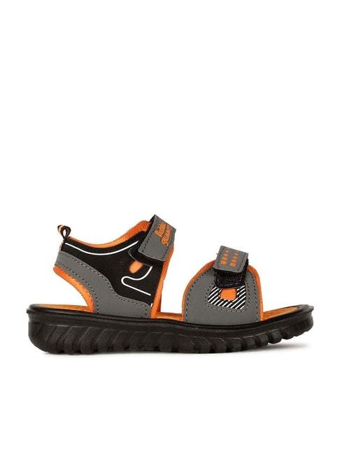 bubblegummers-by-bata-kids-grey-&-orange-floater-sandals