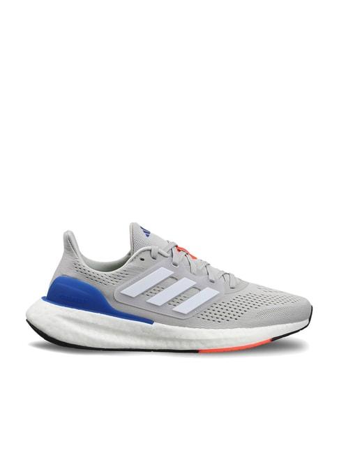 adidas-men's-pureboost-23-grey-running-shoes
