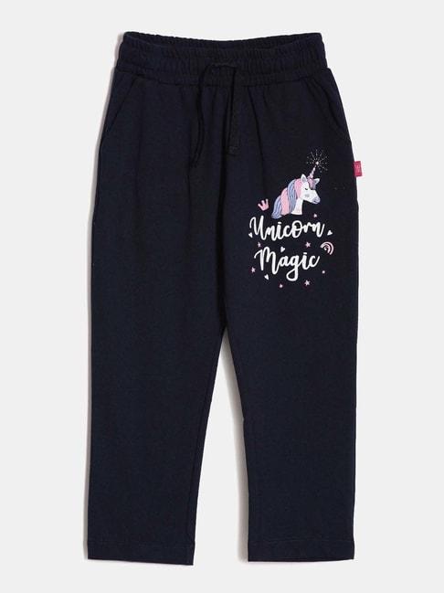 dixcy-slimz-kids-navy-&-white-cotton-printed-trackpants