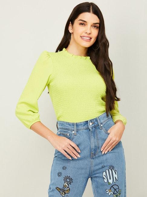 fame-forever-by-lifestyle-lime-green-regular-fit-top