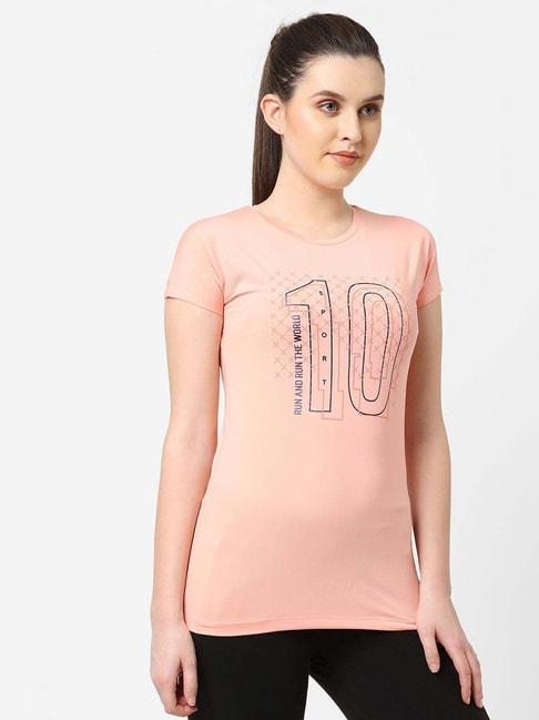 sweet-dreams-salmon-pink-printed-sports-t-shirt