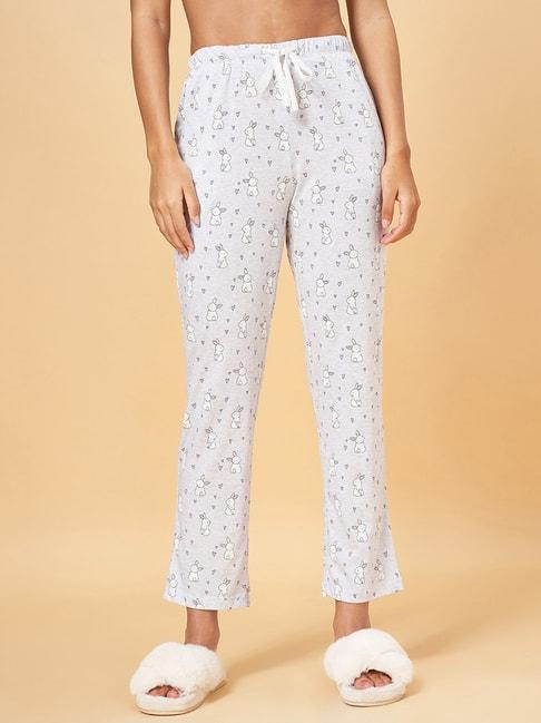 dreamz-by-pantaloons-grey-cotton-printed-pyjamas