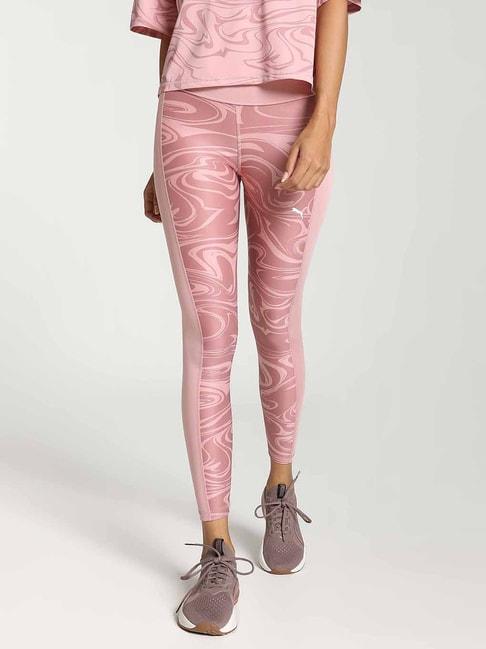 puma-dusty-pink-abstract-print-sports-leggings