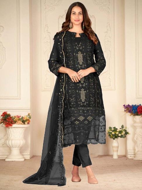 warthy-ent-black-embroidered-semi-stitched-dress-material