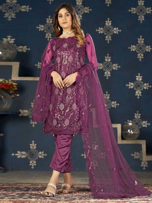 warthy-ent-purple-embroidered-semi-stitched-dress-material