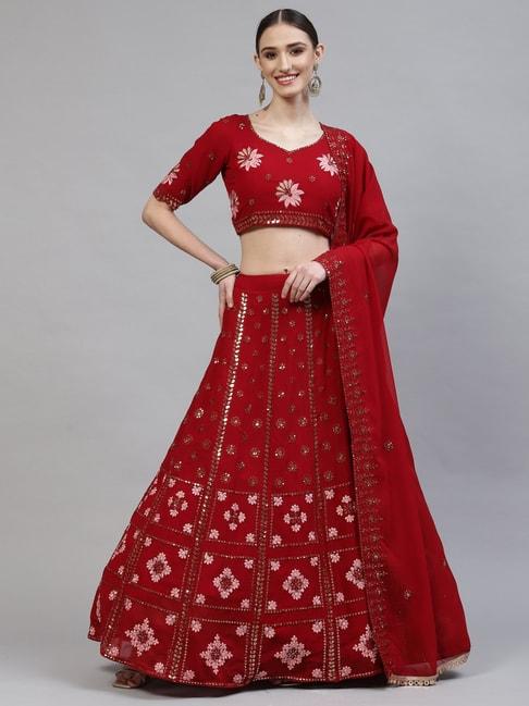 shubhkala-red-embellished-lehenga-and-choli-set-with-dupatta