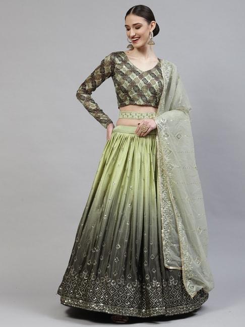 shubhkala-pista-green-silk-embellished-lehenga-and-choli-set-with-dupatta