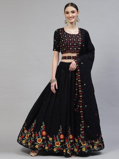 shubhkala-black-embroidered-lehenga-and-choli-set-with-dupatta