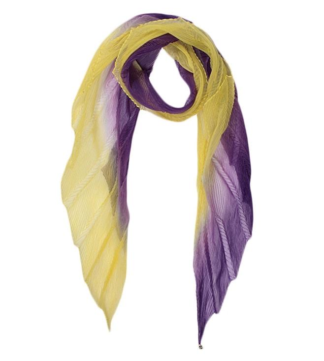 forest-of-chintz-purple-&-yellow-forest-floor-ombre-scarf