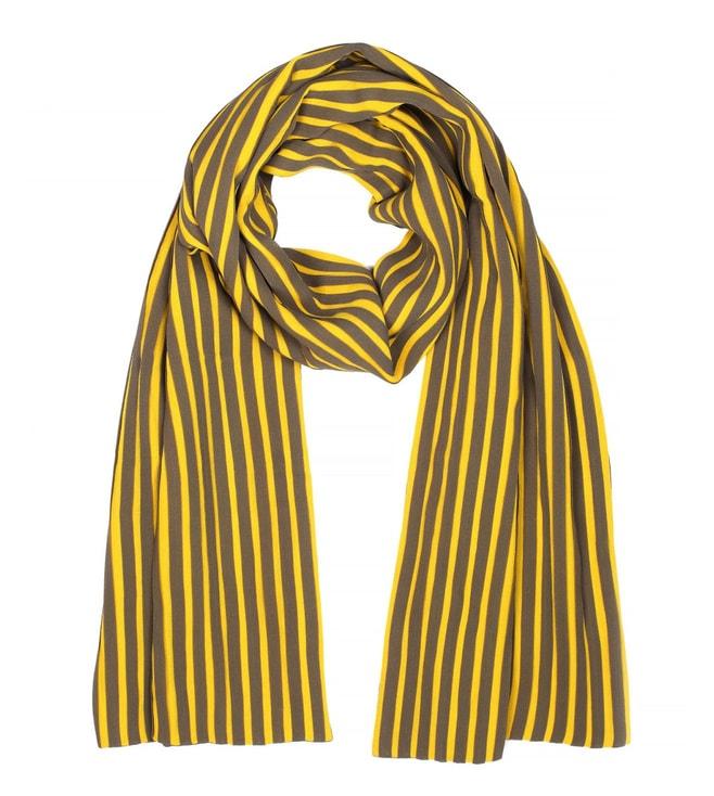 forest-of-chintz-yellow-pleats-please-scarf