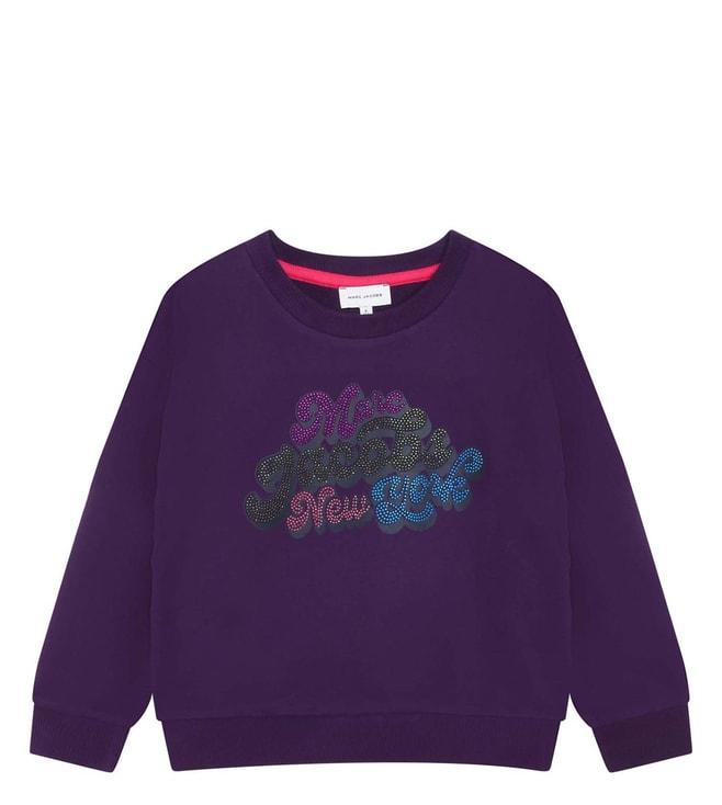 marc-jacobs-kids-lilac-printed-regular-fit-sweatshirt