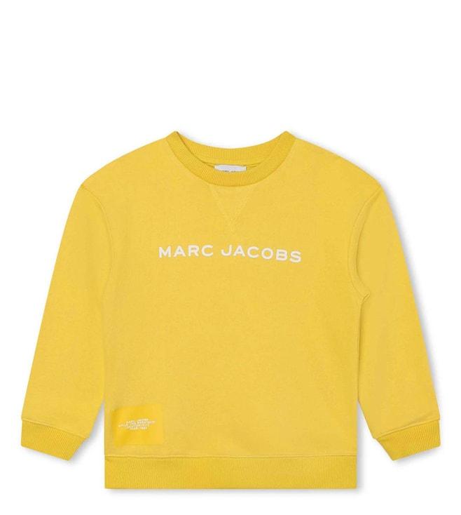 marc-jacobs-kids-yellow-logo-regular-fit-sweatshirt