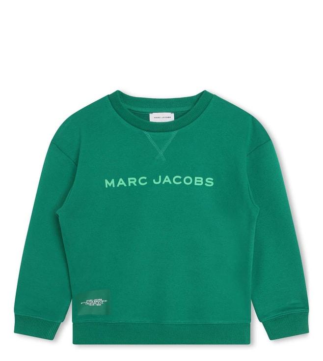 marc-jacobs-kids-green-logo-regular-fit-sweatshirt