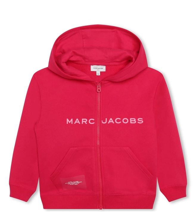 marc-jacobs-kids-fuschia-logo-regular-fit-hoodie