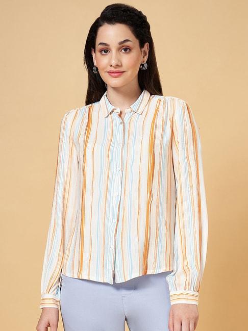 honey-by-pantaloons-multicolored-striped-shirt