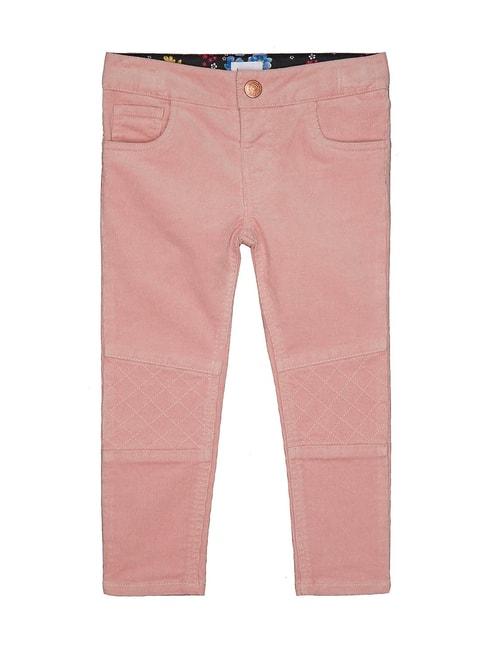 mothercare-kids-peach-solid-trousers