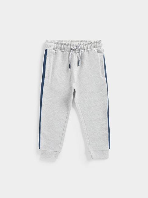mothercare-kids-grey-textured-trackpants