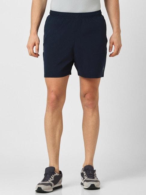 van-heusen-flex-navy-regular-fit-shorts