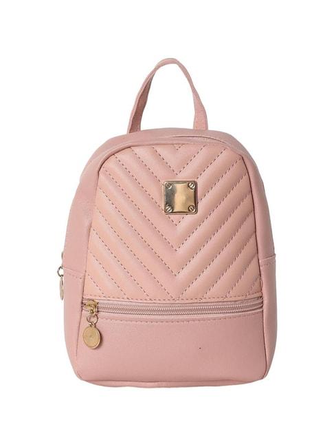 hautesauce-pink-quilted-medium-backpack