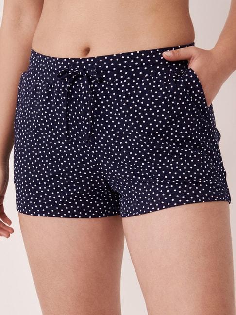 la-vie-en-rose-blue-polka-dots-shorts